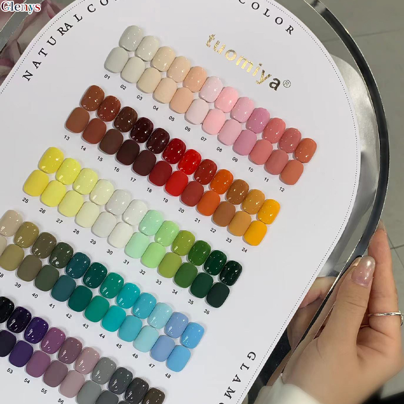 Glenys 60 color nail polish ge - Resin Art Learning review and price