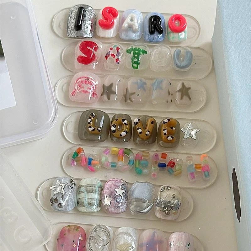 Silicone Alphabet Nail Art Mol - Resin Art Template review and price