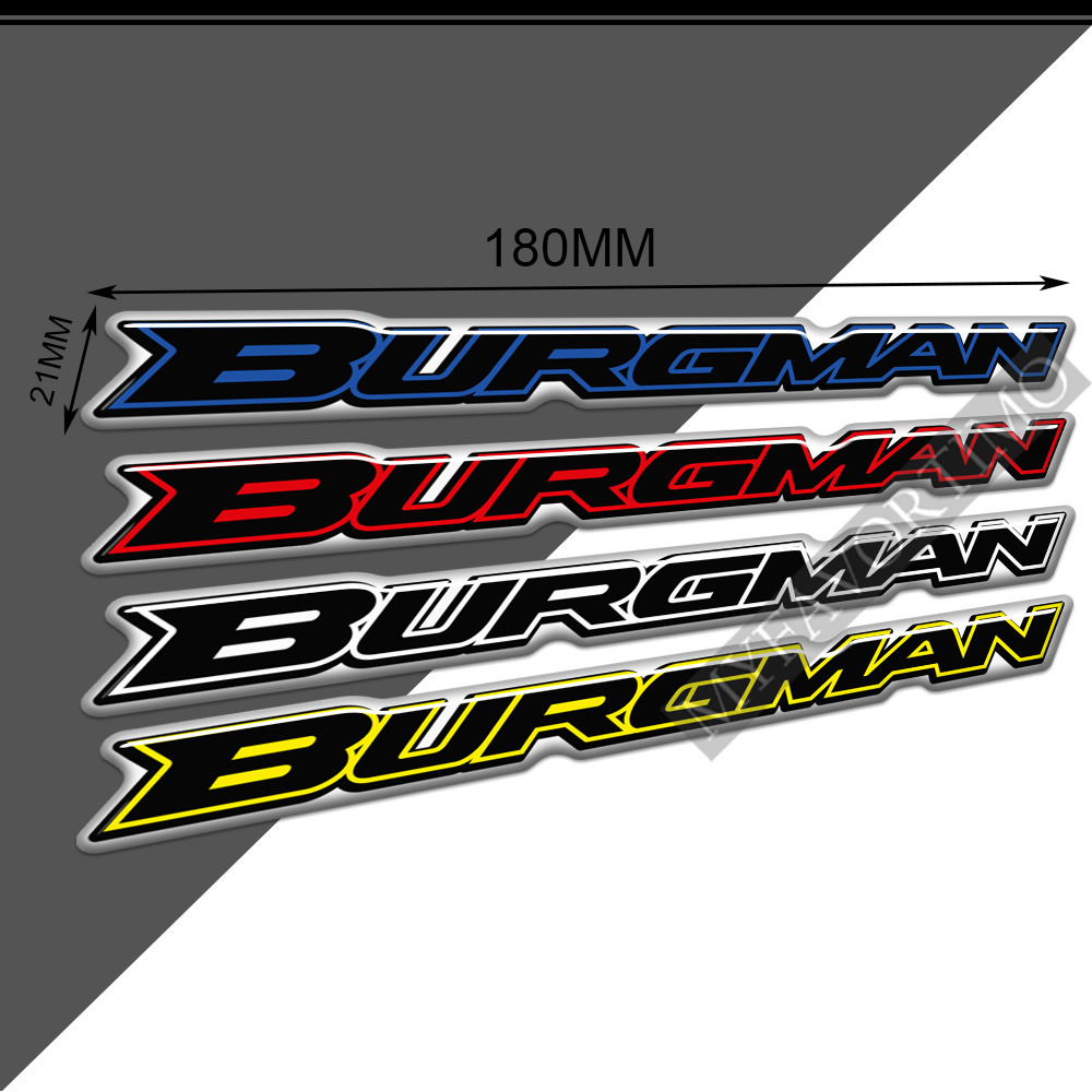 For Suzuki Burgman AN125 AN200 - Resin Art Logo review and price