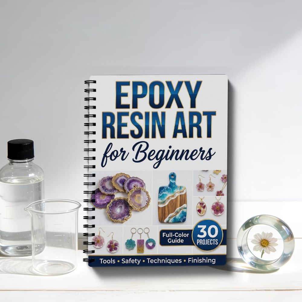Step-by-Step Epoxy Resin Art H - Resin Art Tutorial review and price