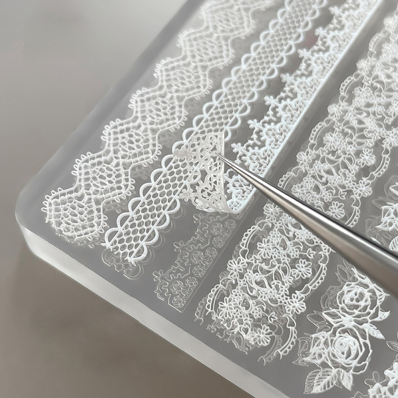 1pc Lace 3D Silicone Nail Mold - Resin Art Template review and price
