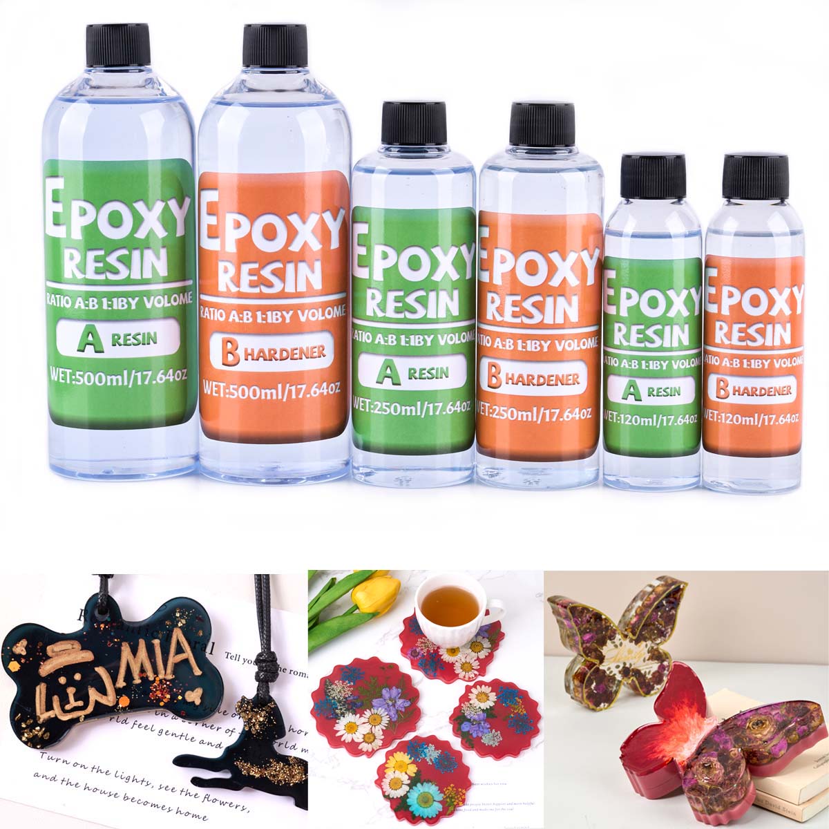 1:1 Ratio Epoxy Resin Kit Anti - Resin Art Mold review and price