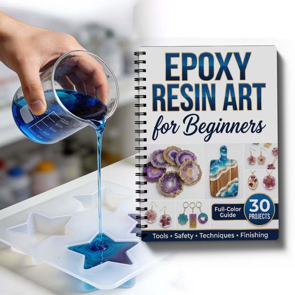 Step-by-Step Epoxy Resin Art H - Resin Art Tutorial review and price