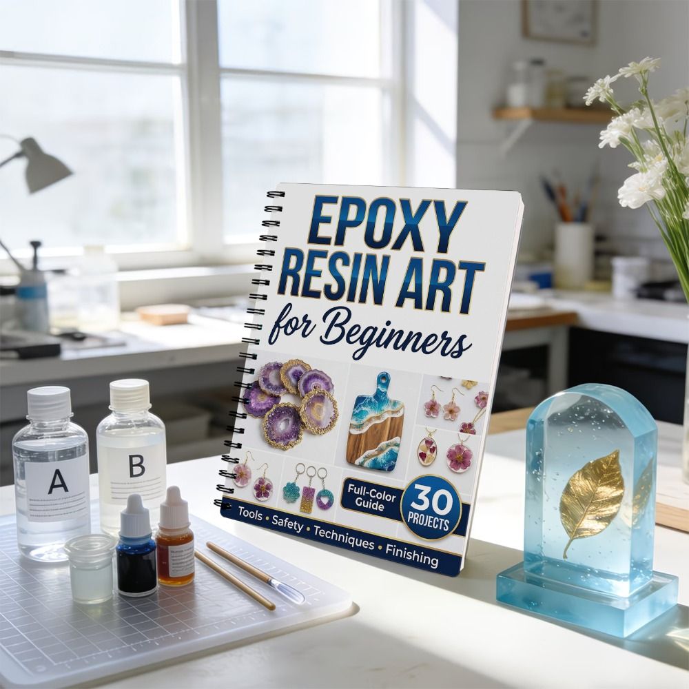 Step-by-Step Epoxy Resin Art H - Resin Art Tutorial review and price