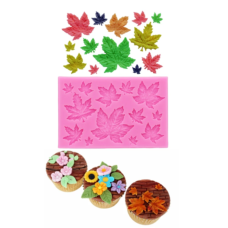 Gj-61 DIY leaf maple leaf sili - Resin Art Mold review and price