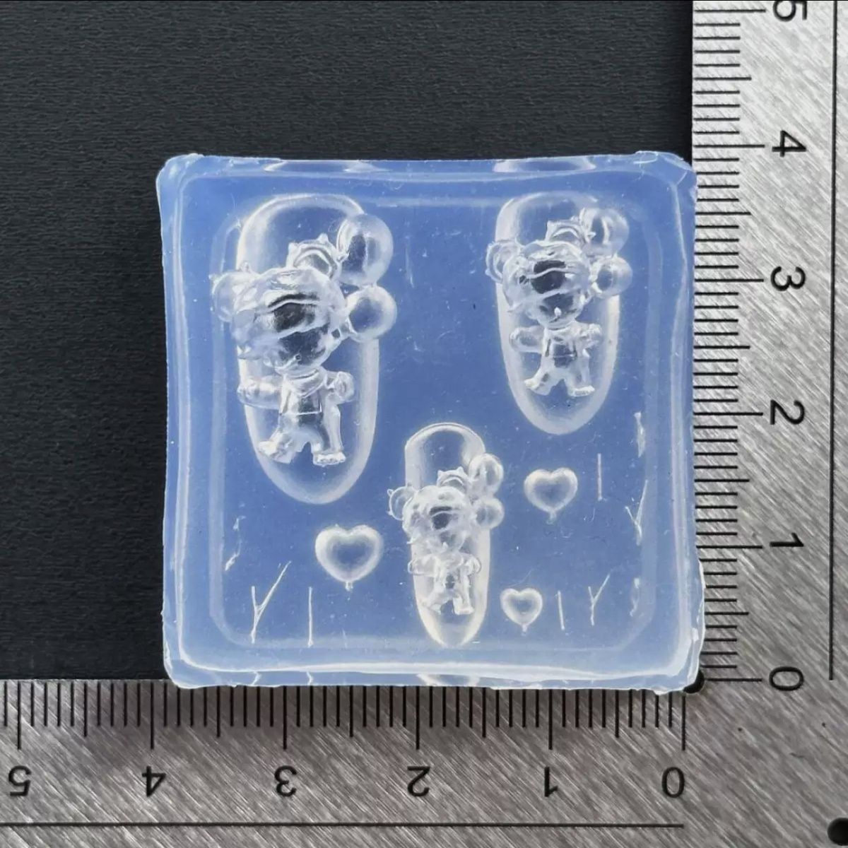 3D Nail Templates Lovely Carto - Resin Art Template review and price