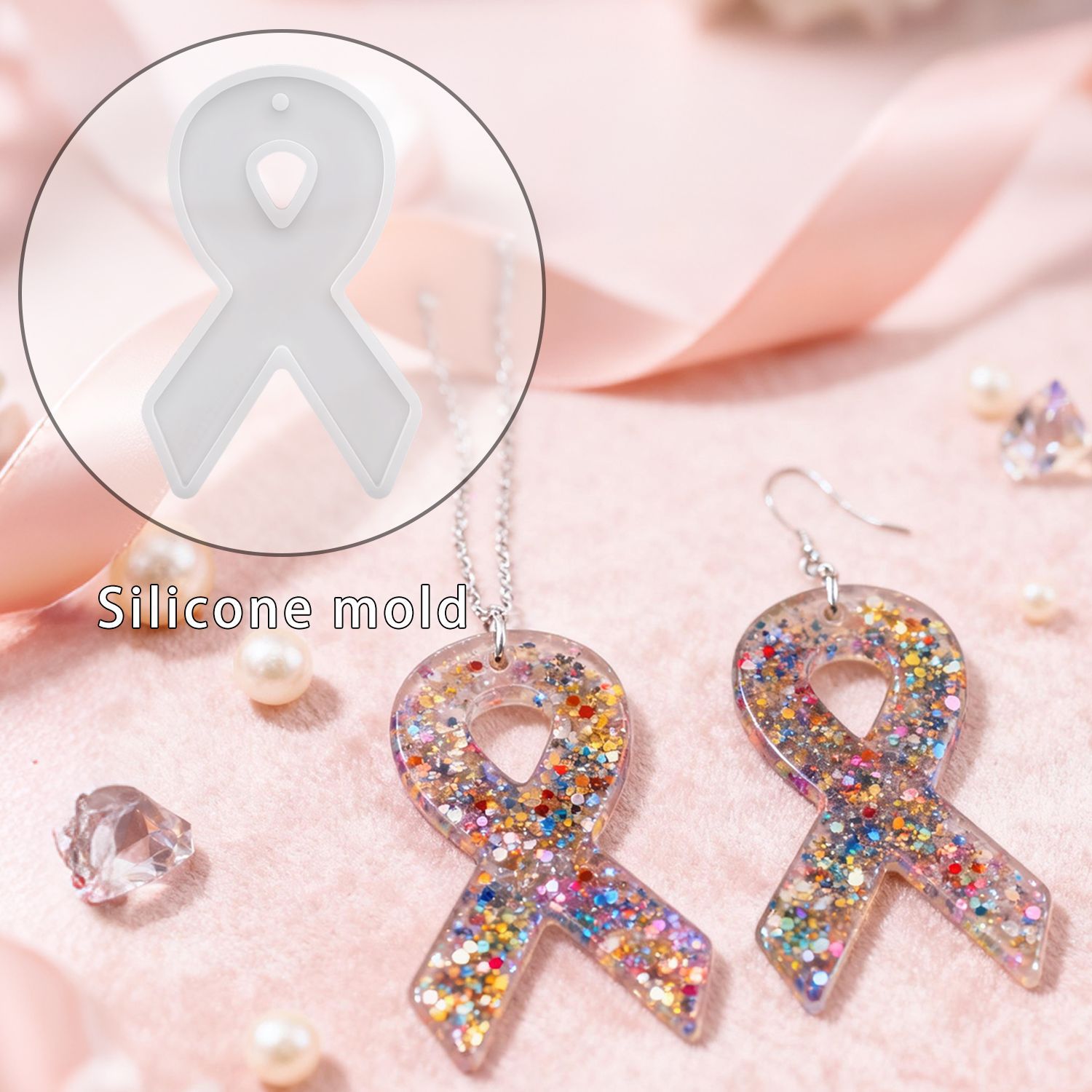 DIY Ribbon Earring Resin Molds - Resin Art Products review and price
