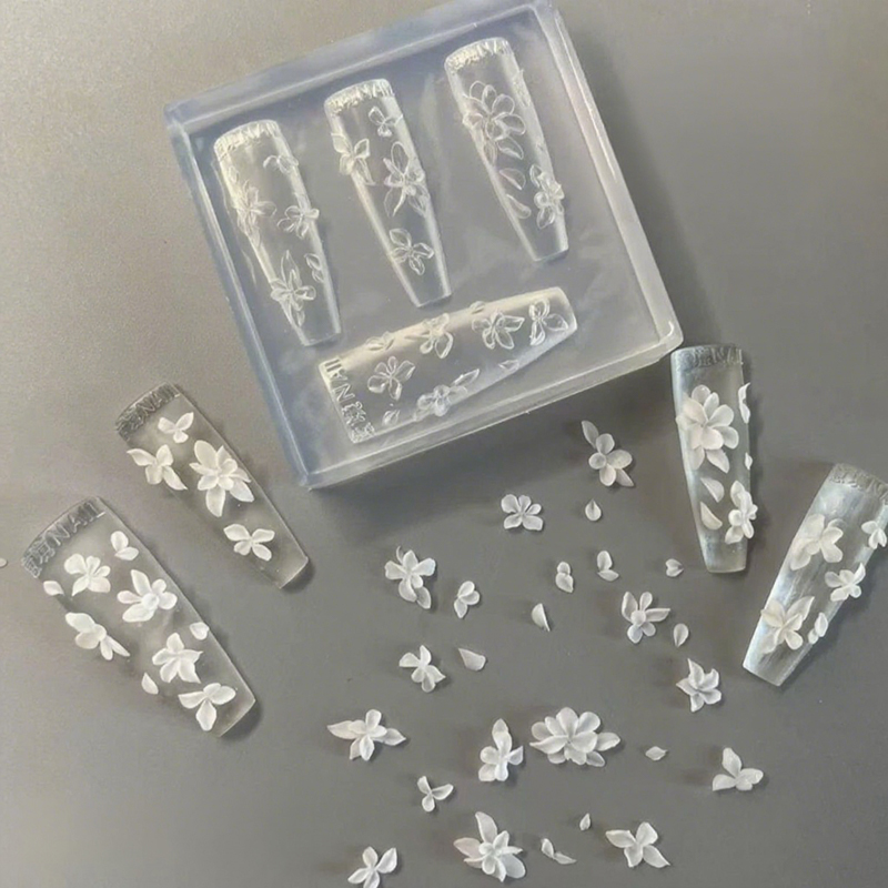 [J] 3D Flowers Nail Mold DIY S - Resin Art Template review and price