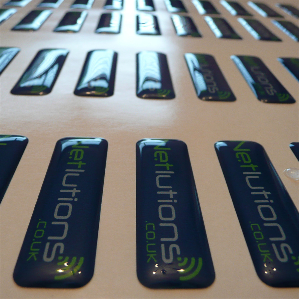 Custom Dome Epoxy Resin Sticke - Resin Art Logo review and price