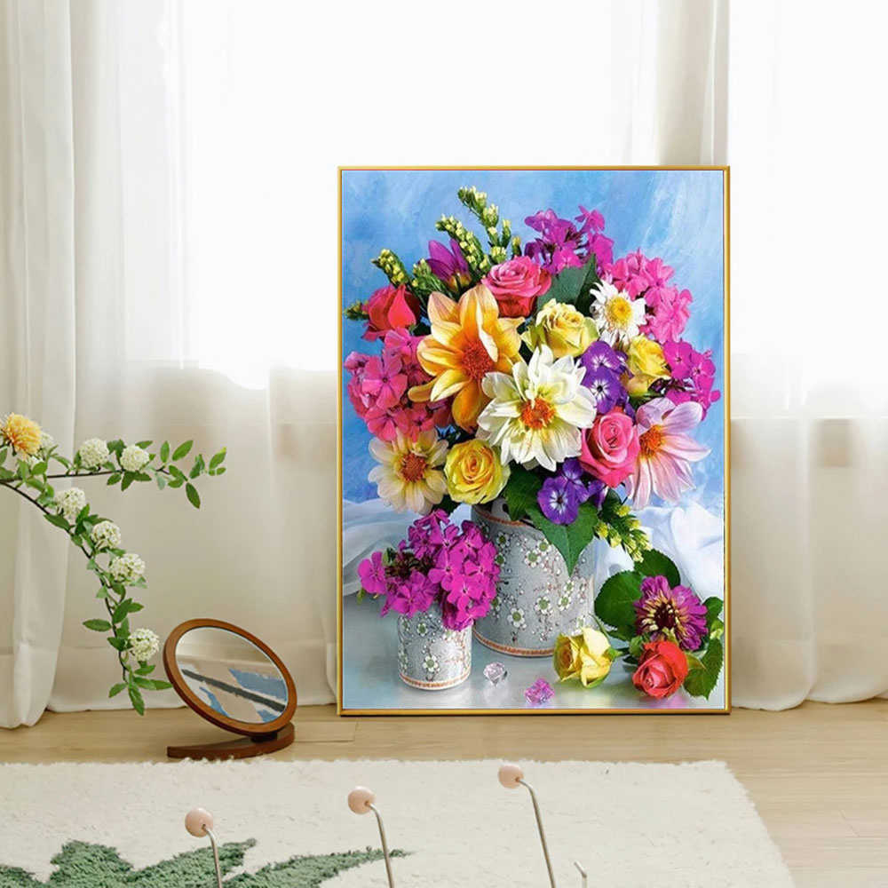 Full Diamond Mosaic Flower 5D  - Resin Art With Rose review and price