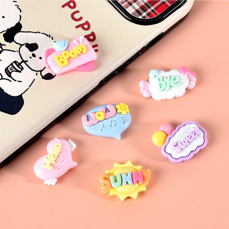 10/20/30Pcs Cute Letter Planar - Resin Art Letter Keychain review and price
