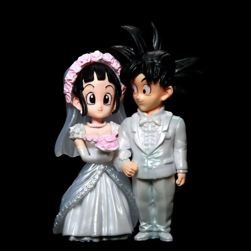 Son Goku and Chichi Wedding Ma - Resin Art Dragon Ball Z review and price