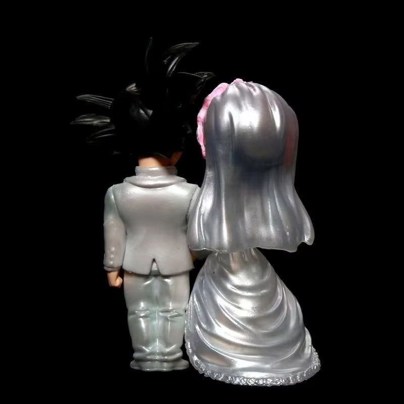 Son Goku and Chichi Wedding Ma - Resin Art Dragon Ball Z review and price