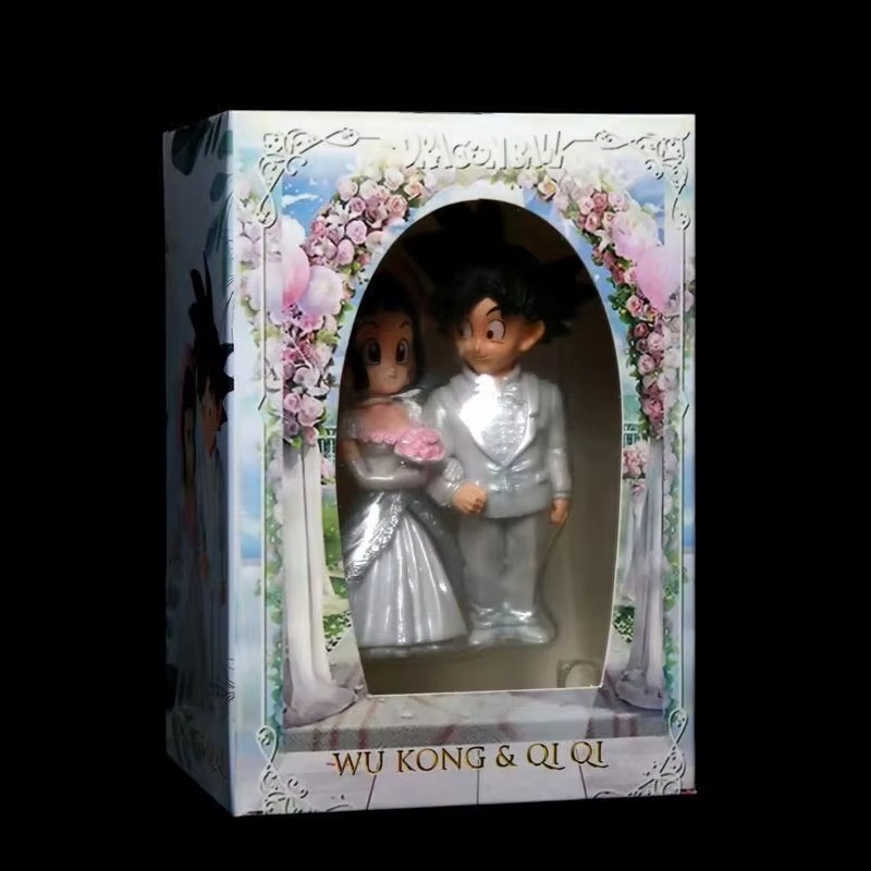 Son Goku and Chichi Wedding Ma - Resin Art Dragon Ball Z review and price