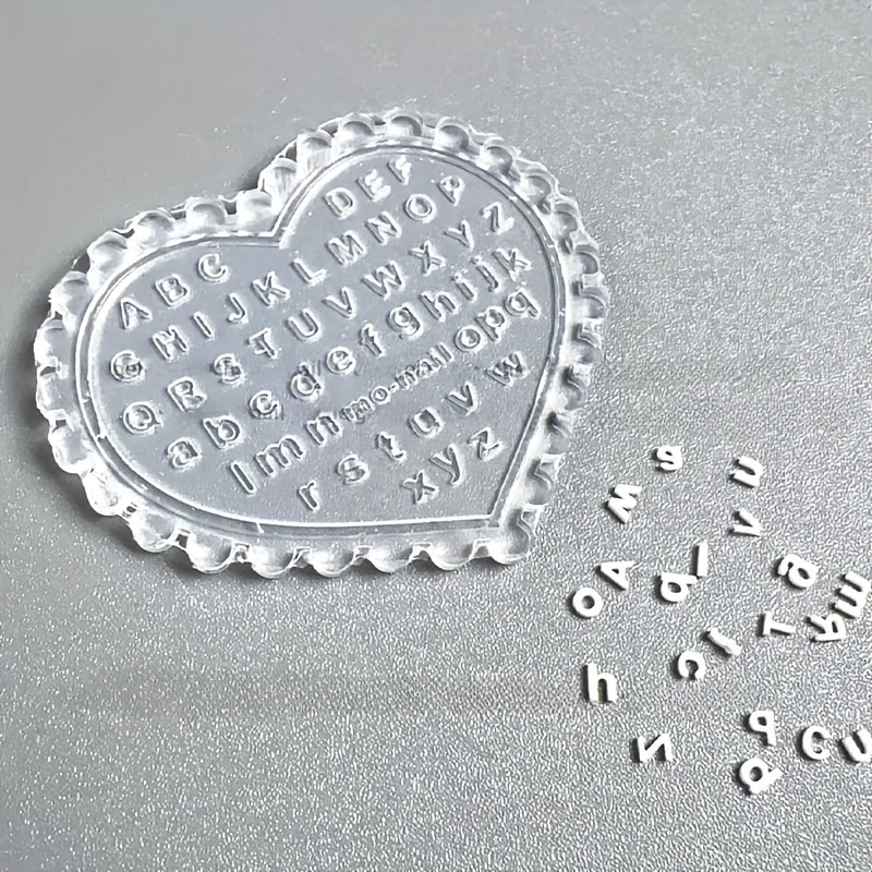 1pc Self-Made Nail Art Letter  - Resin Art Template review and price