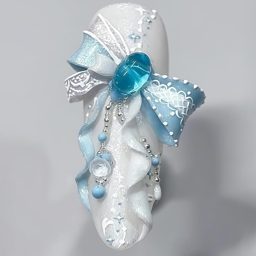 BowKnot & Heart Drop Nail Mold - Resin Art Template review and price