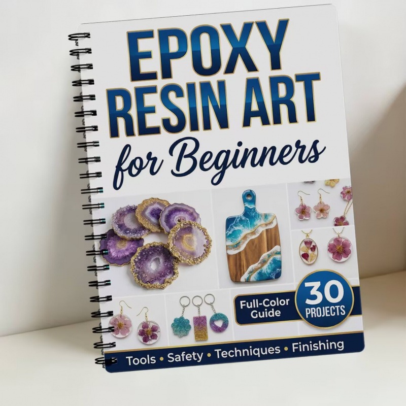 Epoxy Resin Art Handbook Begin - Resin Art Learning review and price