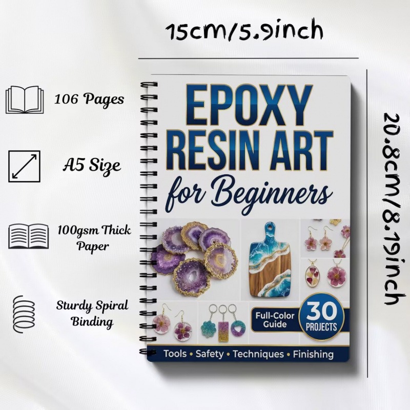 Epoxy Resin Art Handbook Begin - Resin Art Learning review and price