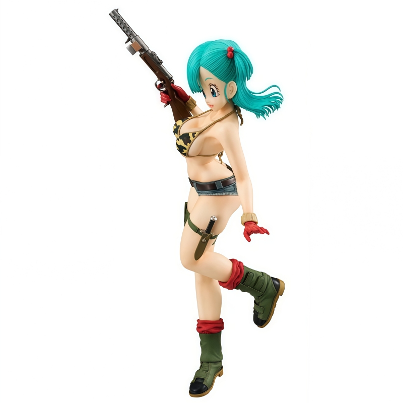 Cute Dragon Ball Z Bulma figur - Resin Art Dragon Ball Z review and price