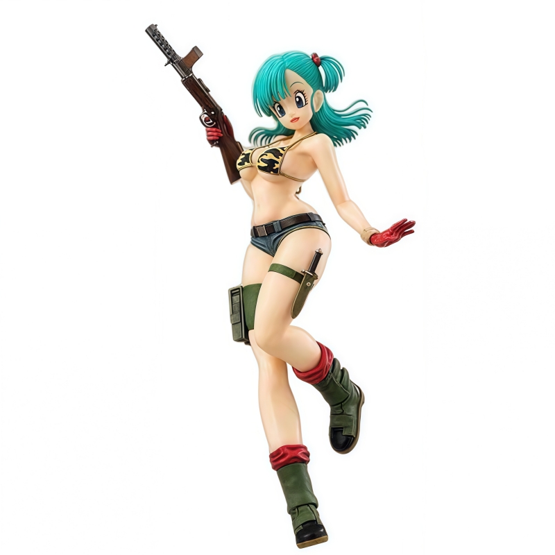 Cute Dragon Ball Z Bulma figur - Resin Art Dragon Ball Z review and price