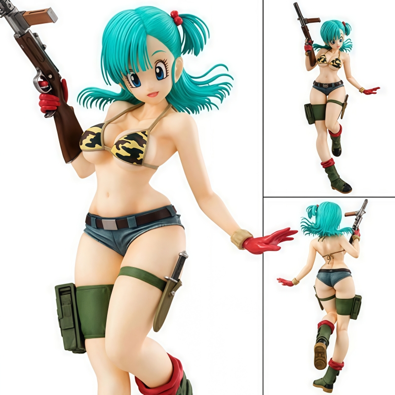 Cute Dragon Ball Z Bulma figur - Resin Art Dragon Ball Z review and price
