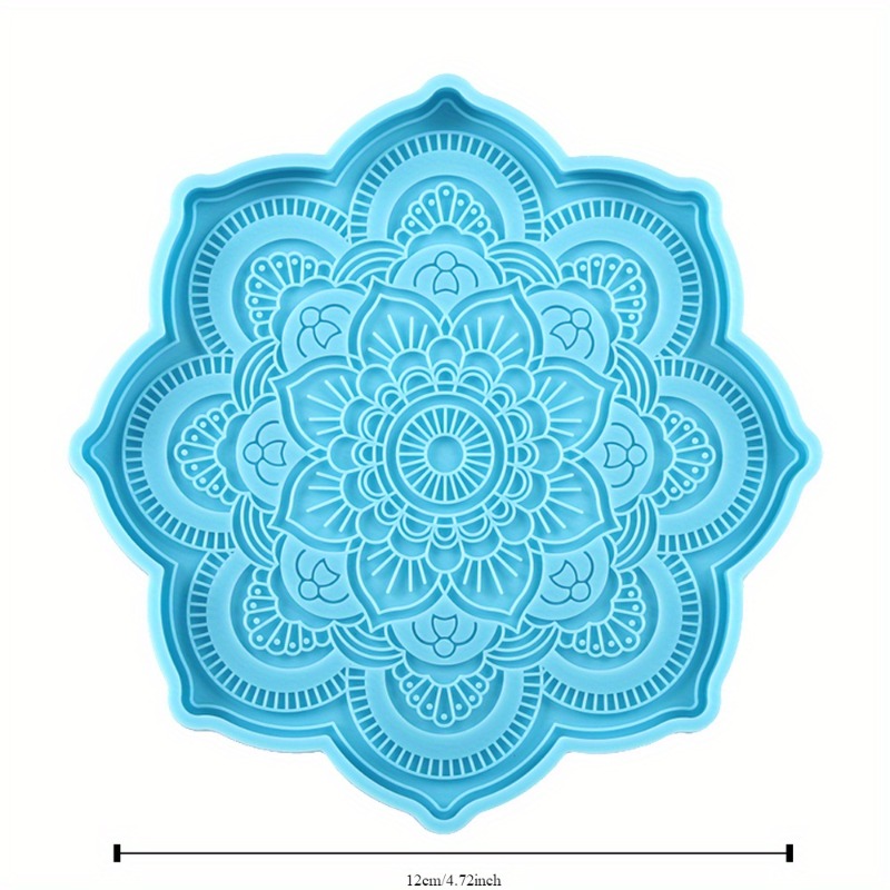 Mandala Coaster Silicone Mold  - Resin Art Mold review and price