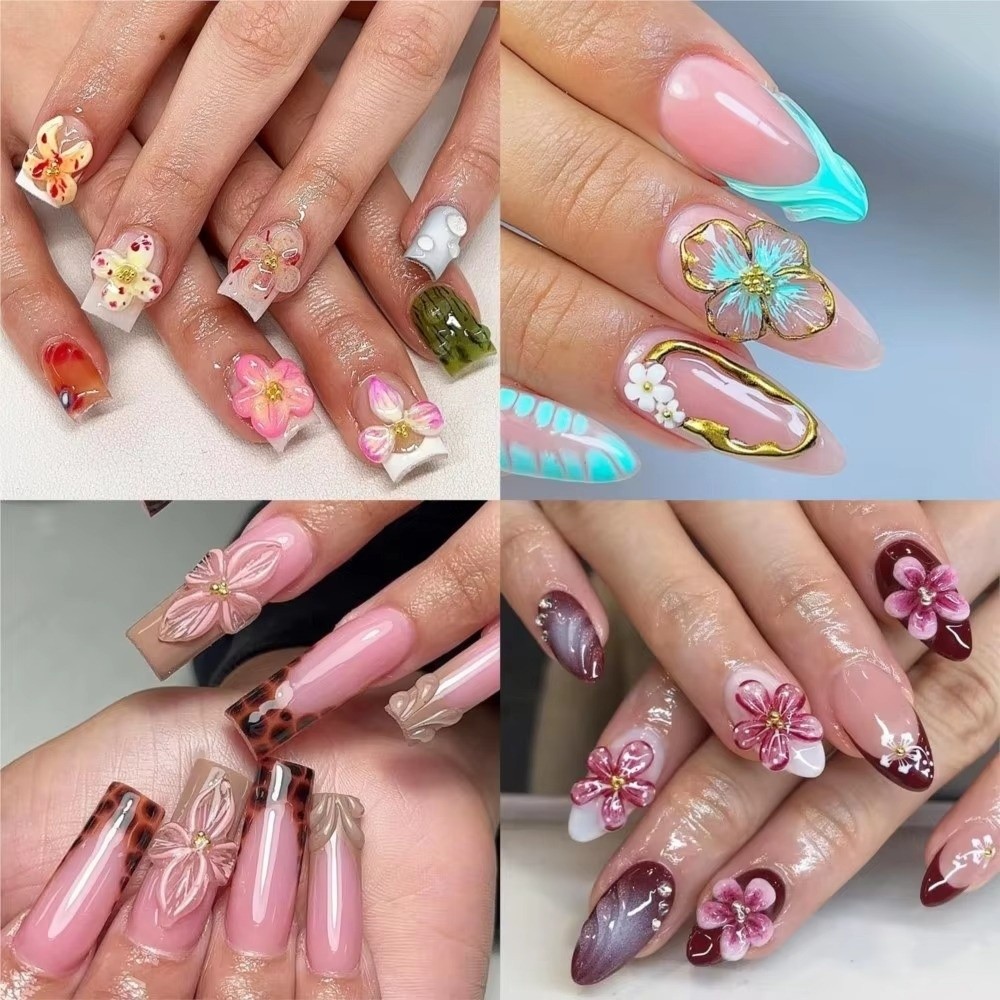 New 3Pcs/Set 3D Nail Mold Carv - Resin Art Template review and price