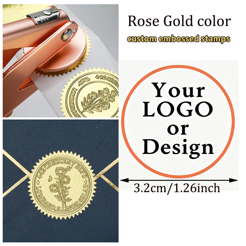 Personalized Custom Embossing  - Resin Art Logo review and price