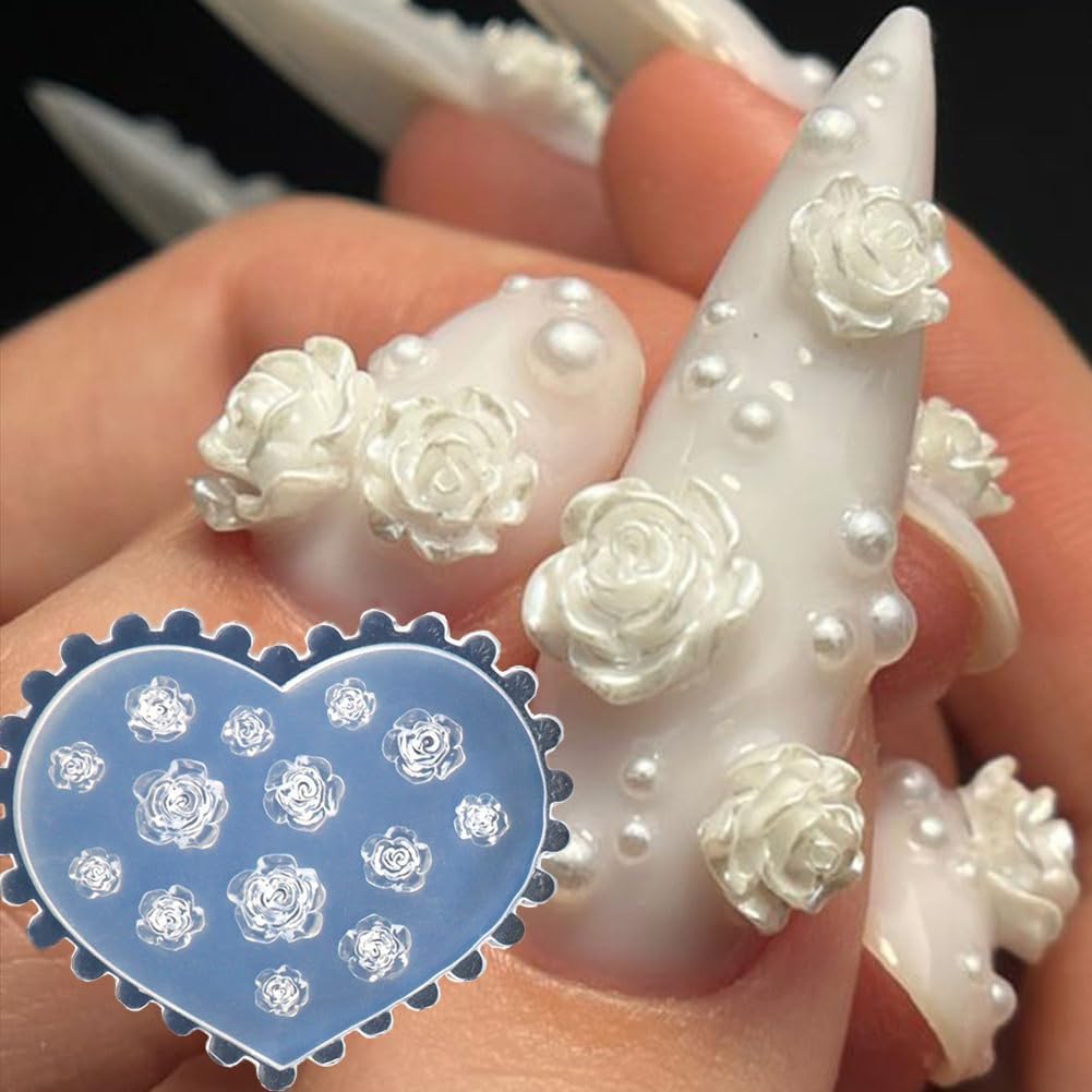 3D Flower Nail Molds Silicone  - Resin Art Template review and price