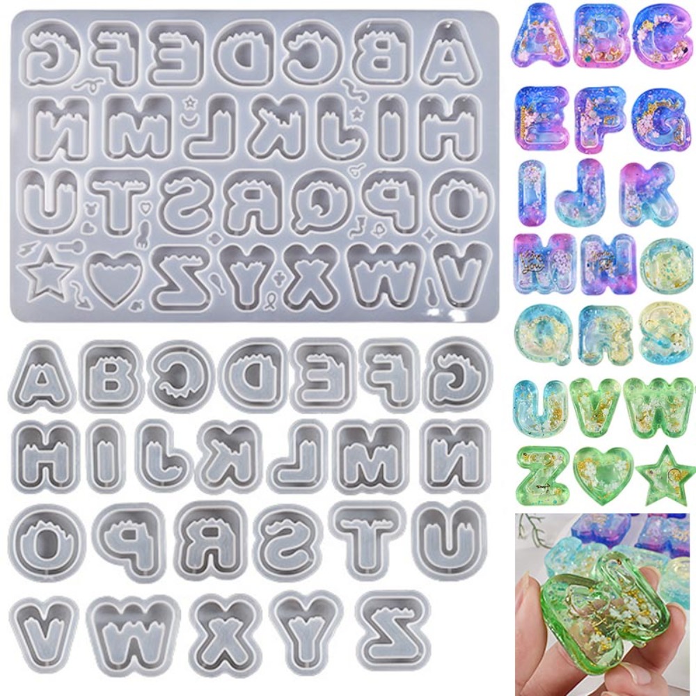 DIY Resin Art Ice Cream Letter - Resin Art Letter Keychain review and price