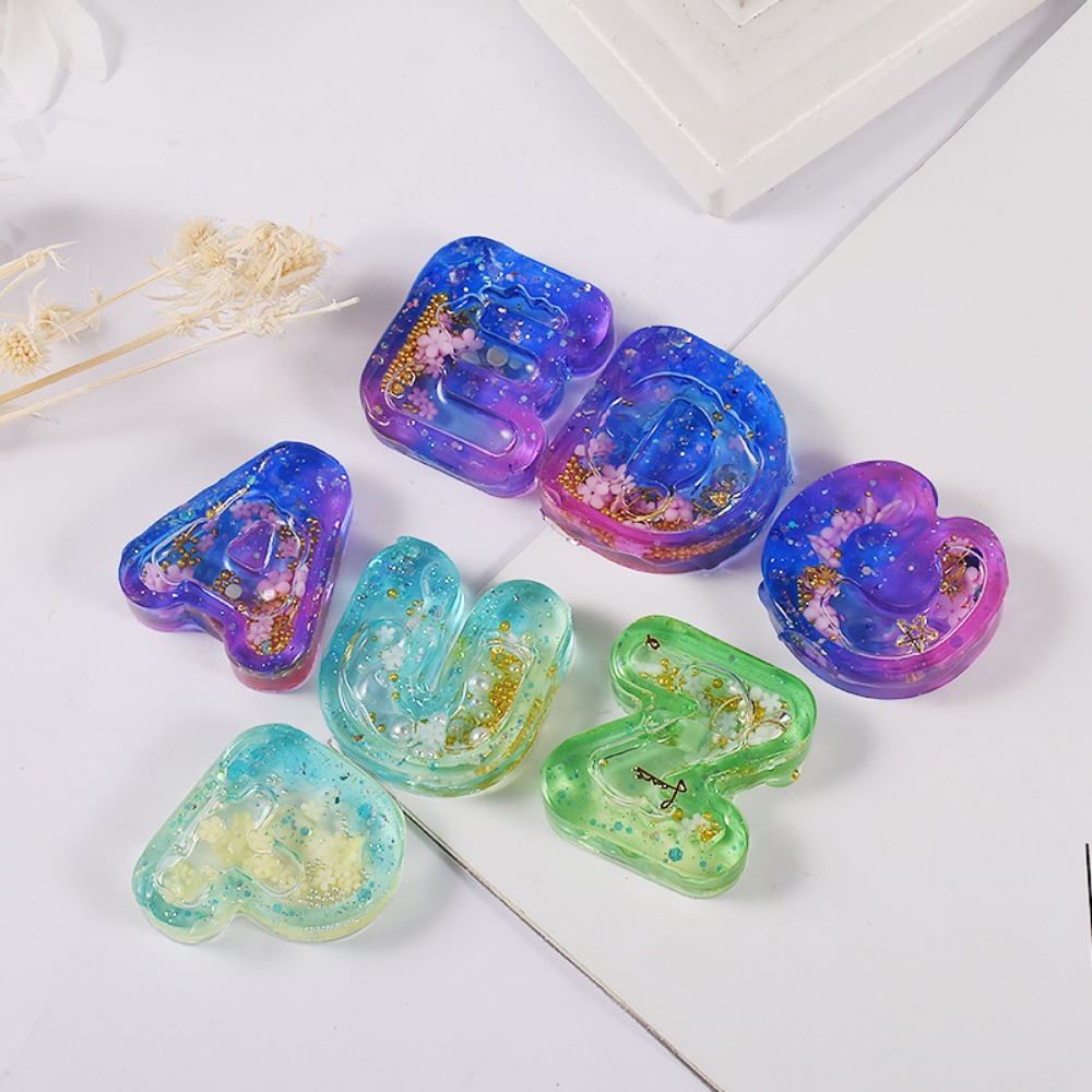 DIY Resin Art Ice Cream Letter - Resin Art Letter Keychain review and price