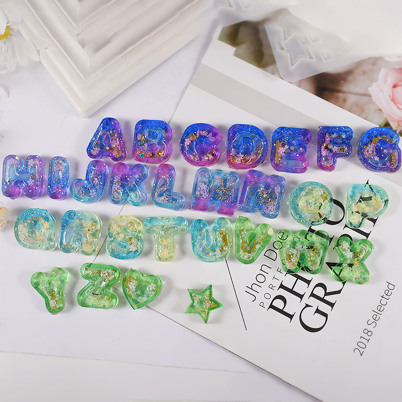 DIY Resin Art Ice Cream Letter - Resin Art Letter Keychain review and price