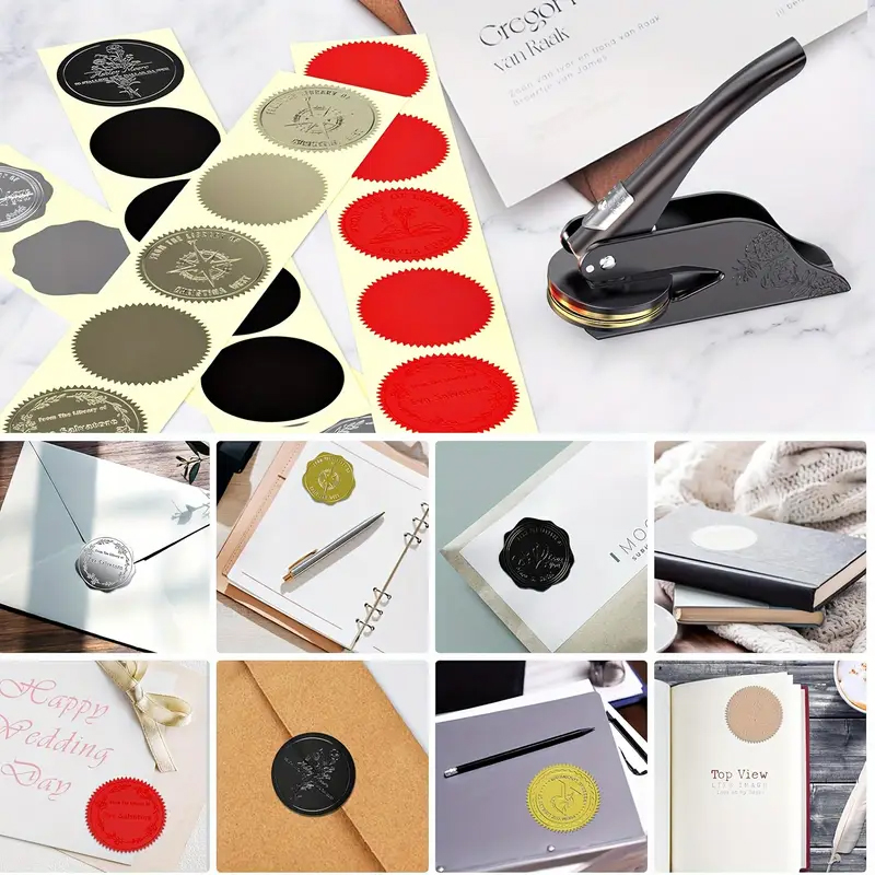 LOGO Custom Seal Handheld Embo - Resin Art Logo review and price